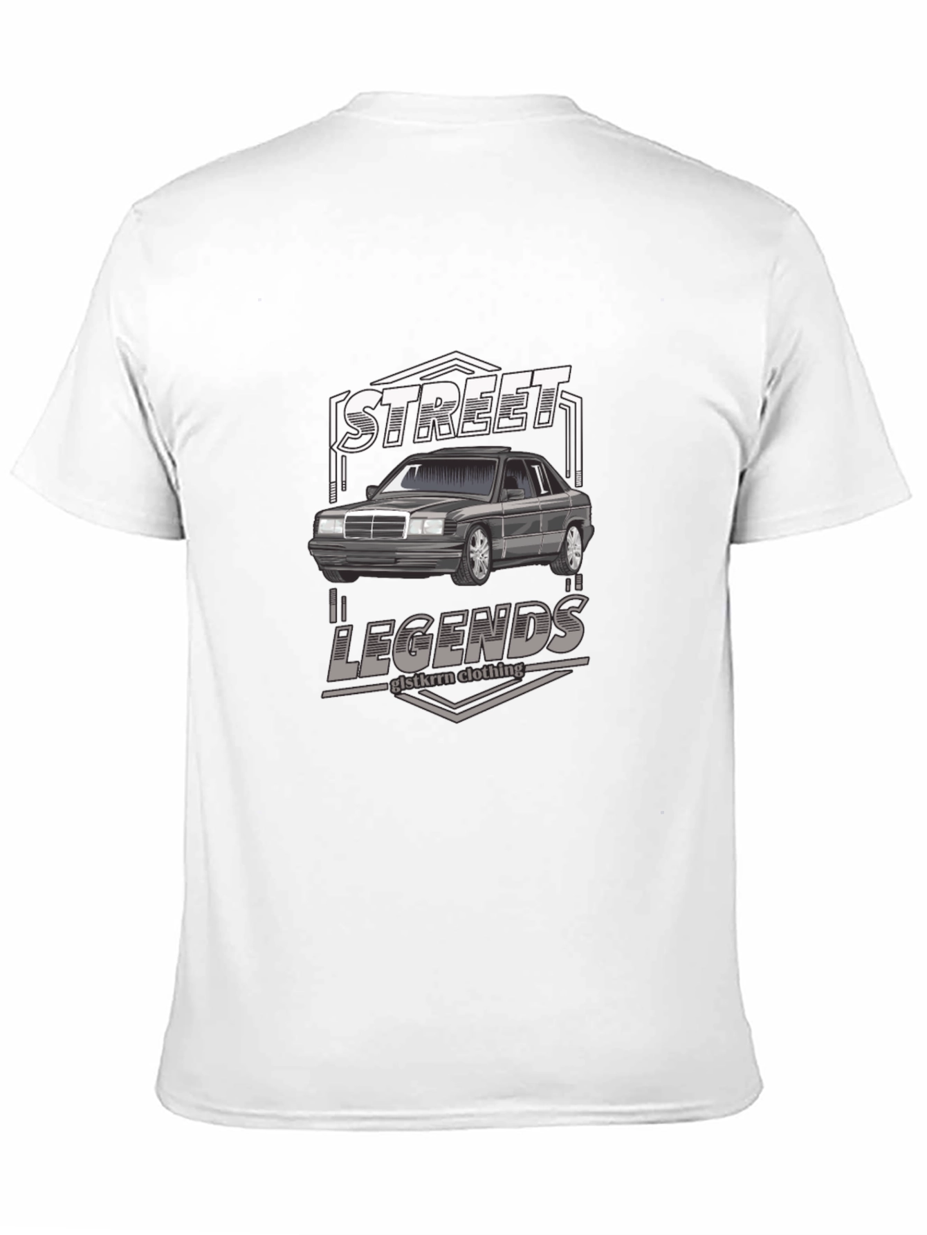 Street Legends Car Graphic Black T-Shirt