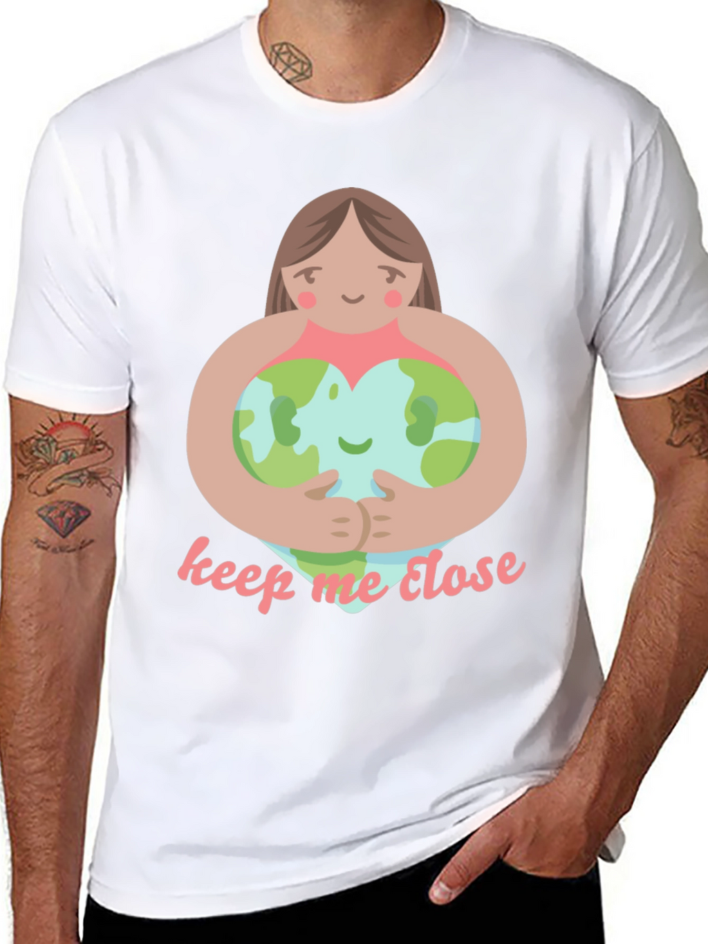 Earth Hug T-Shirt - Keep Me Close Tee
