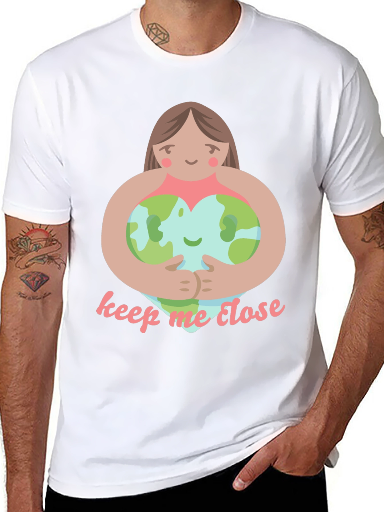 Earth Hug T-Shirt - Keep Me Close Tee