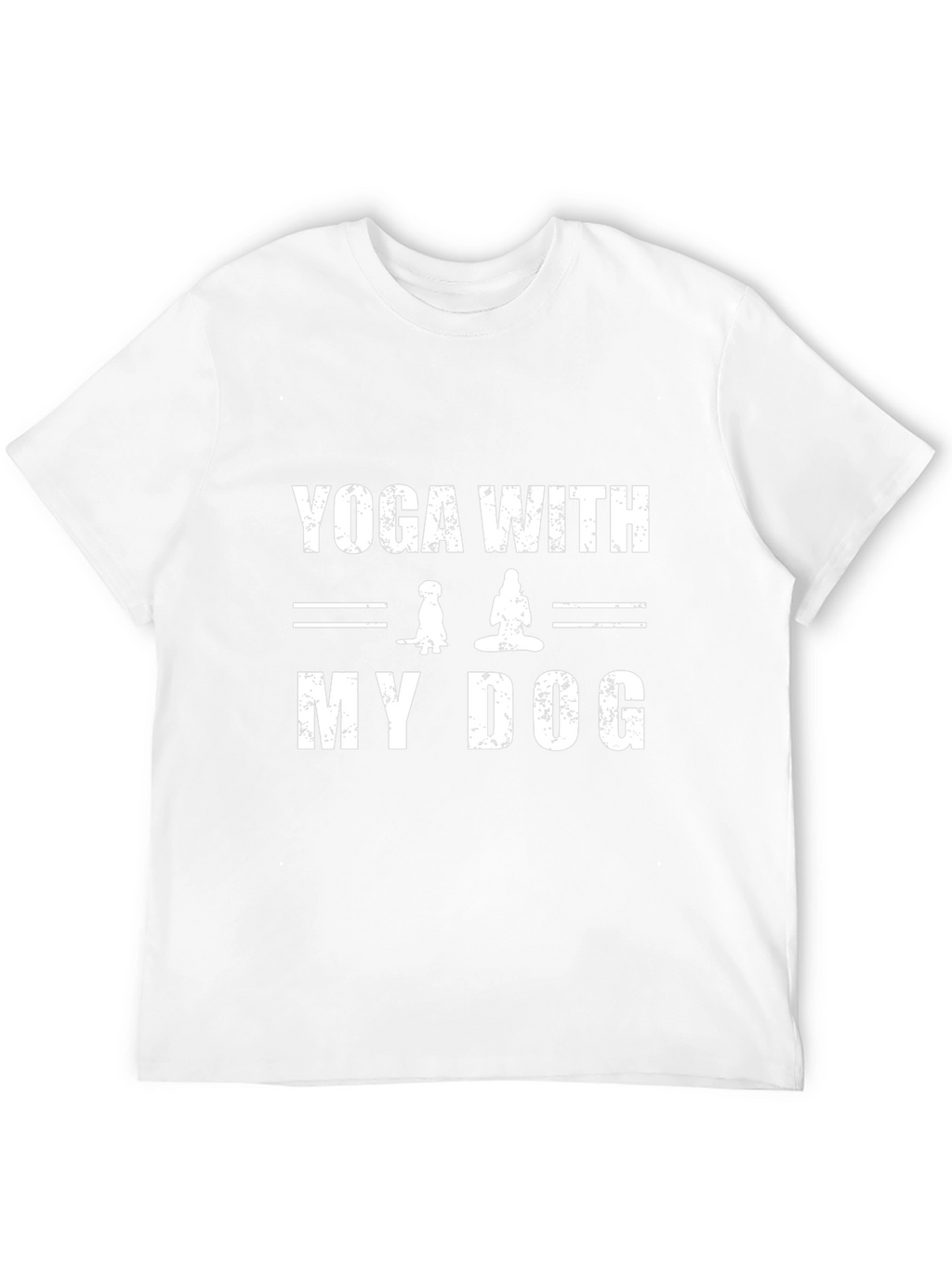 Yoga with My Dog Graphic Tee