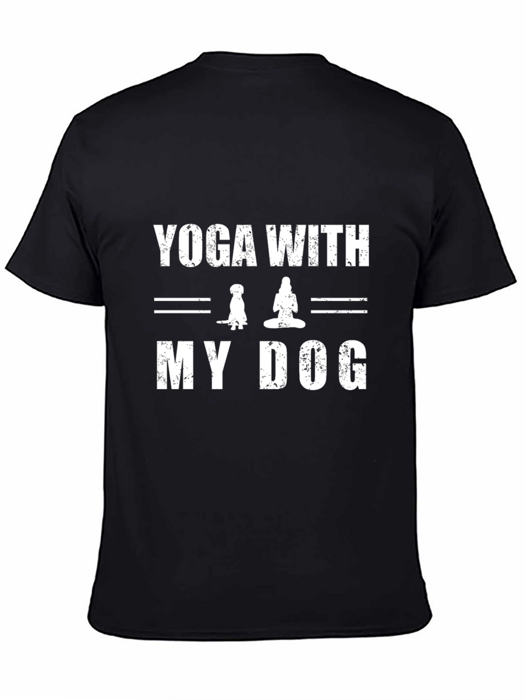 Yoga with My Dog Graphic Tee