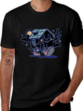 Cartoon House Graphic T-Shirt