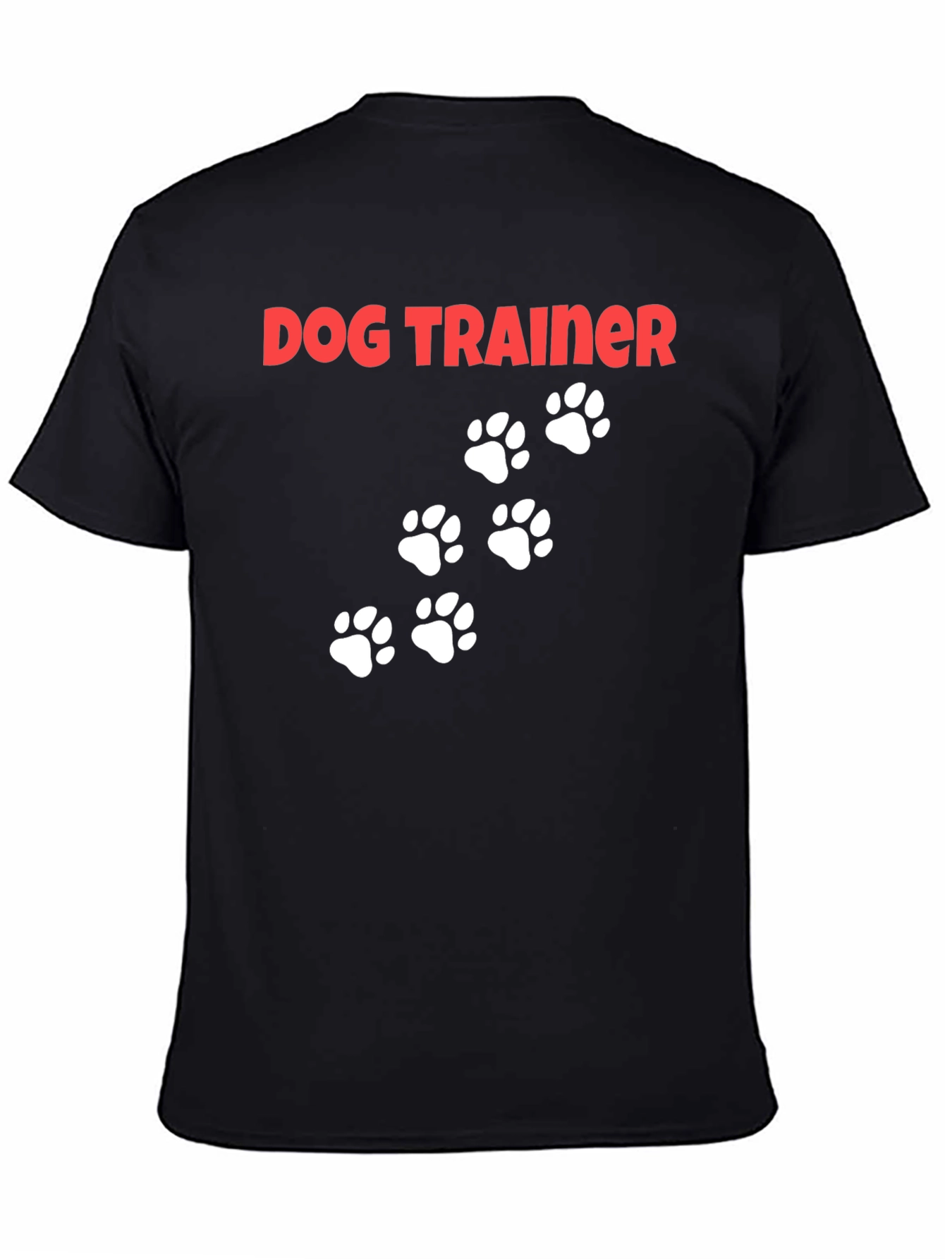 Dog Trainer Paw Print T-Shirt