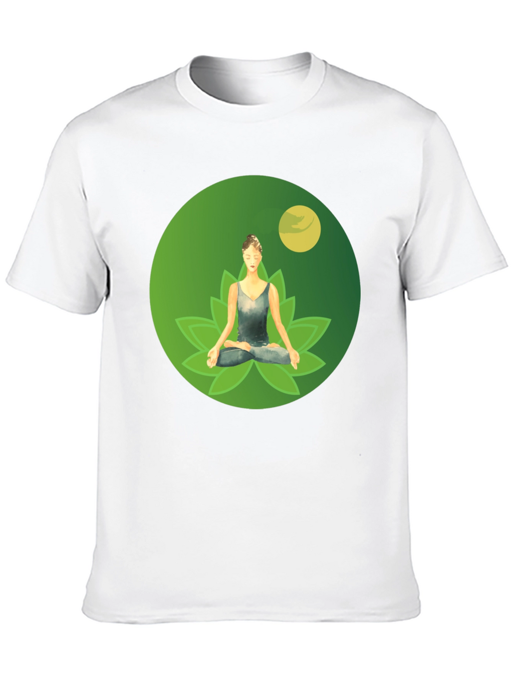 Zen Yoga Lotus T-Shirt - Meditate in Style