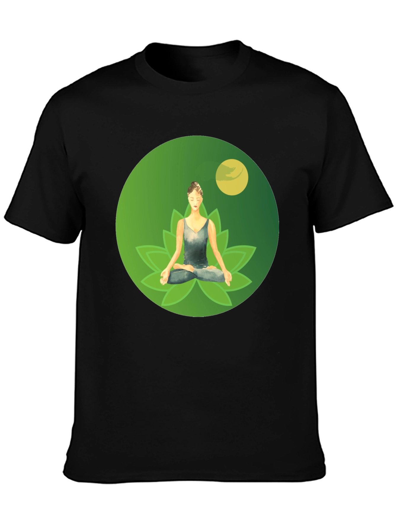 Zen Yoga Lotus T-Shirt - Meditate in Style