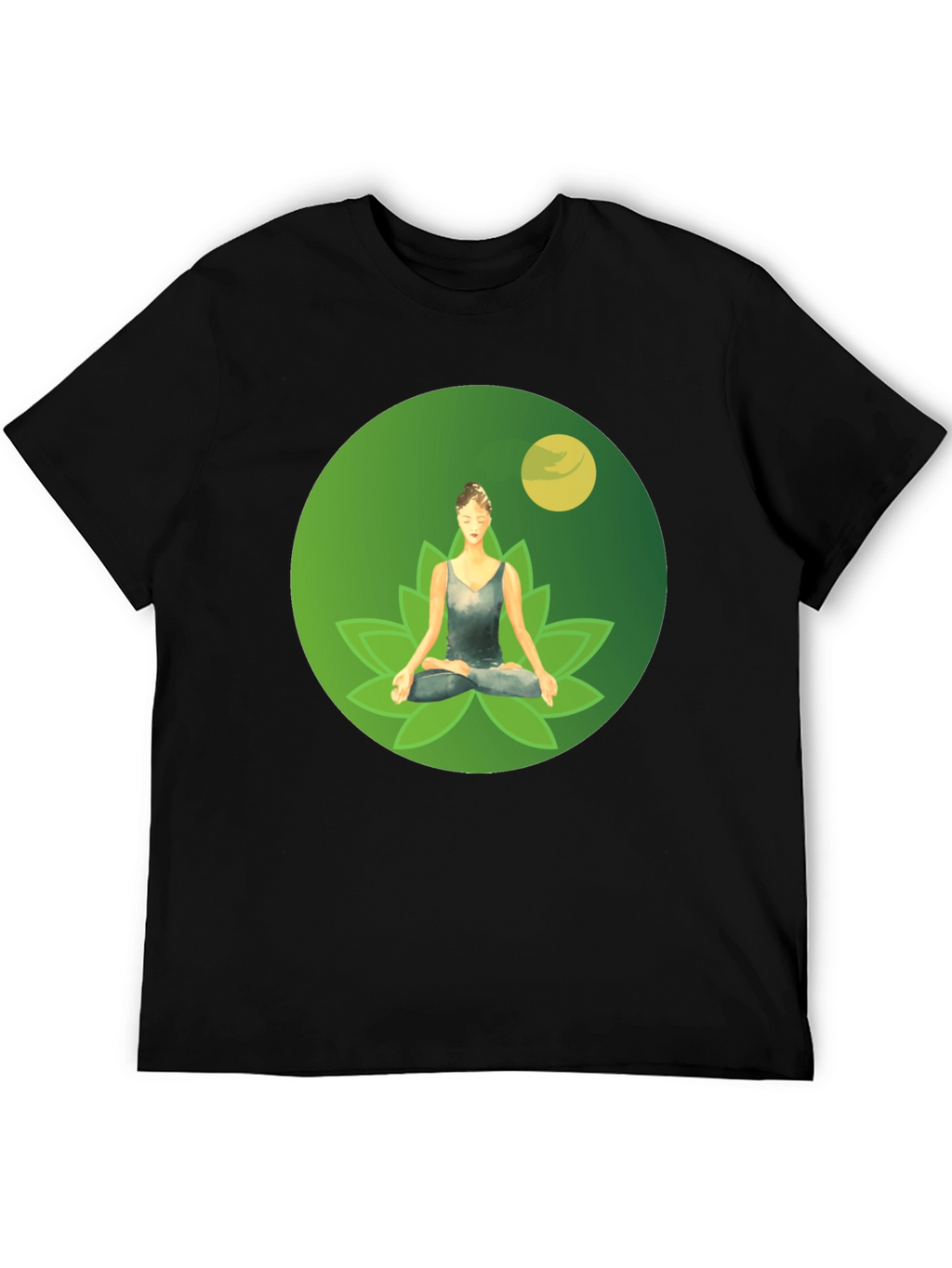 Zen Yoga Lotus T-Shirt - Meditate in Style
