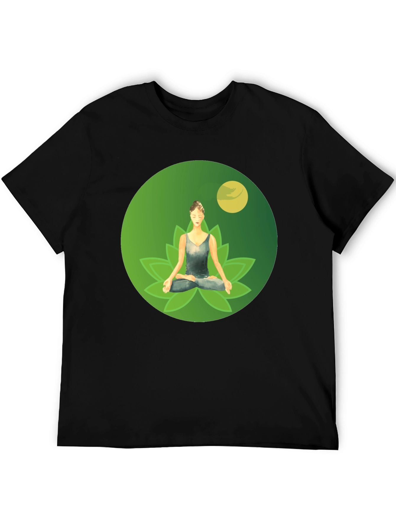 Zen Yoga Lotus T-Shirt - Meditate in Style