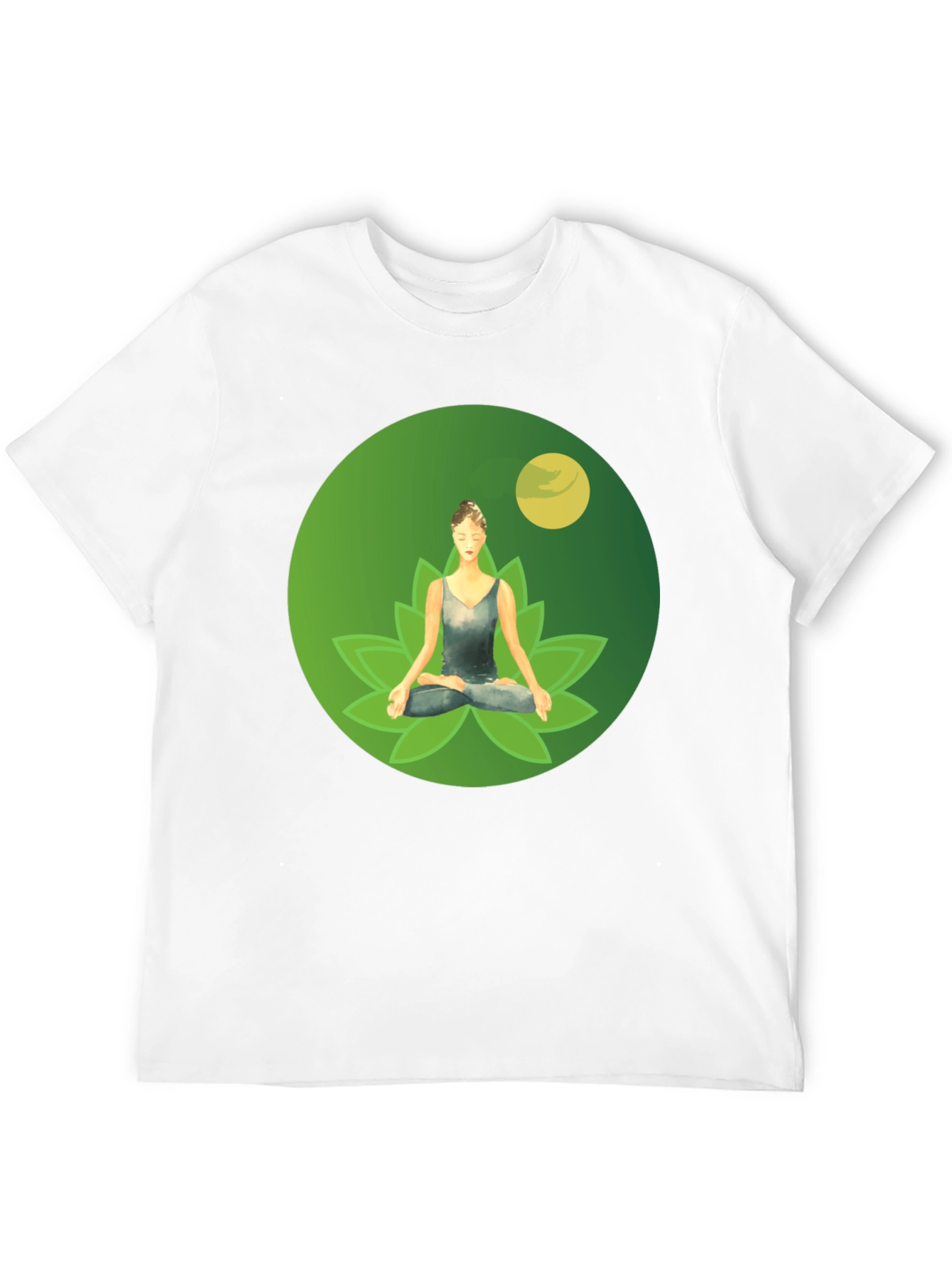 Zen Yoga Lotus T-Shirt - Meditate in Style