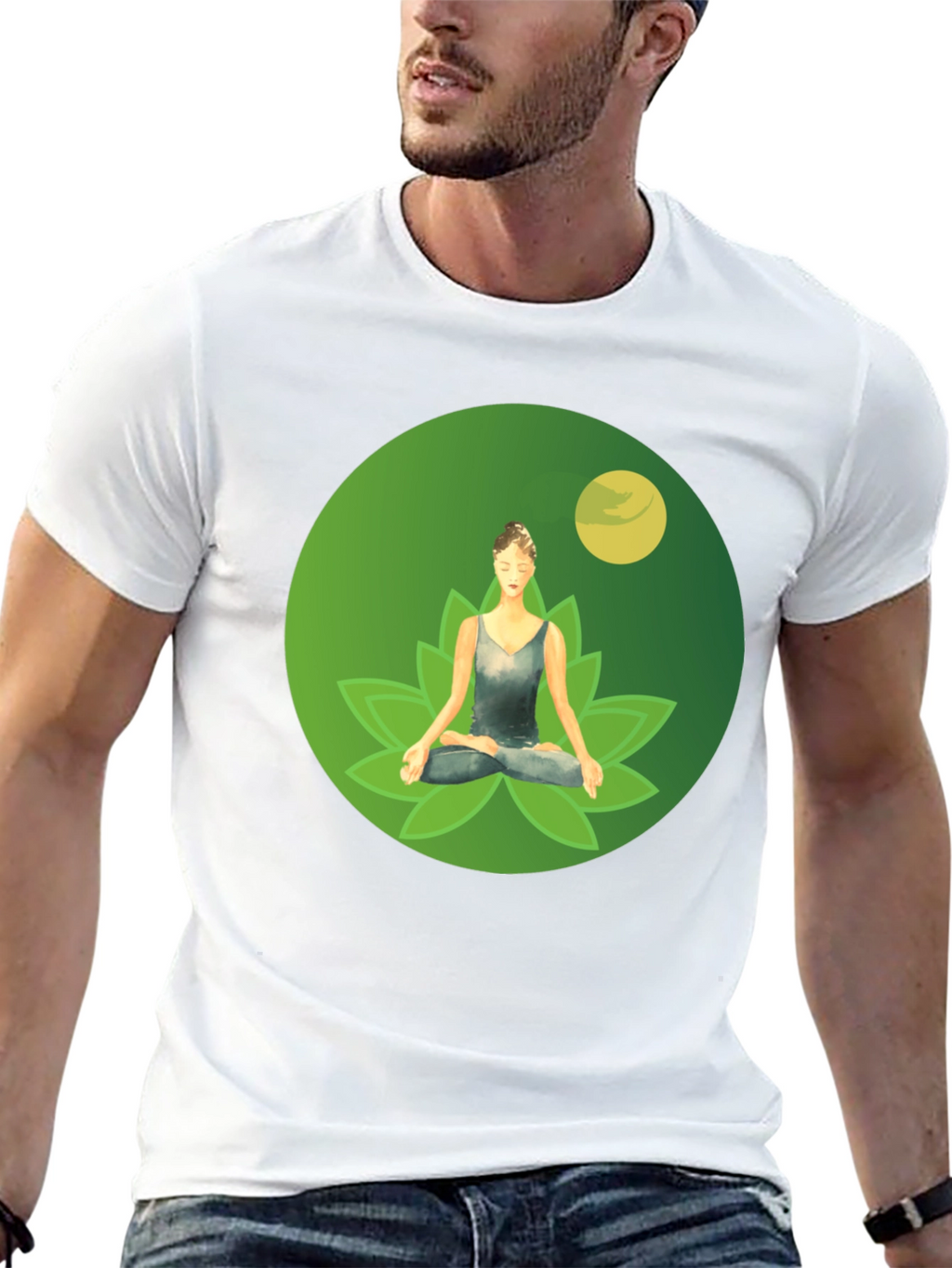 Zen Yoga Lotus T-Shirt - Meditate in Style