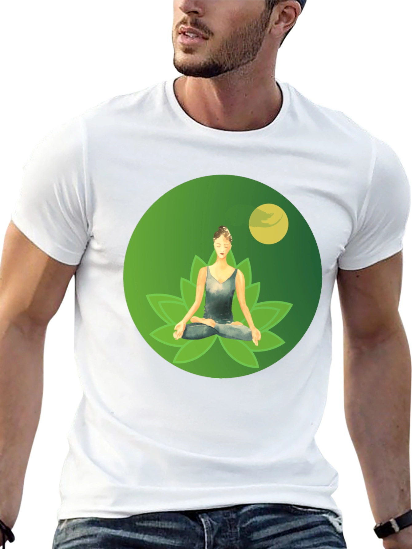 Zen Yoga Lotus T-Shirt - Meditate in Style