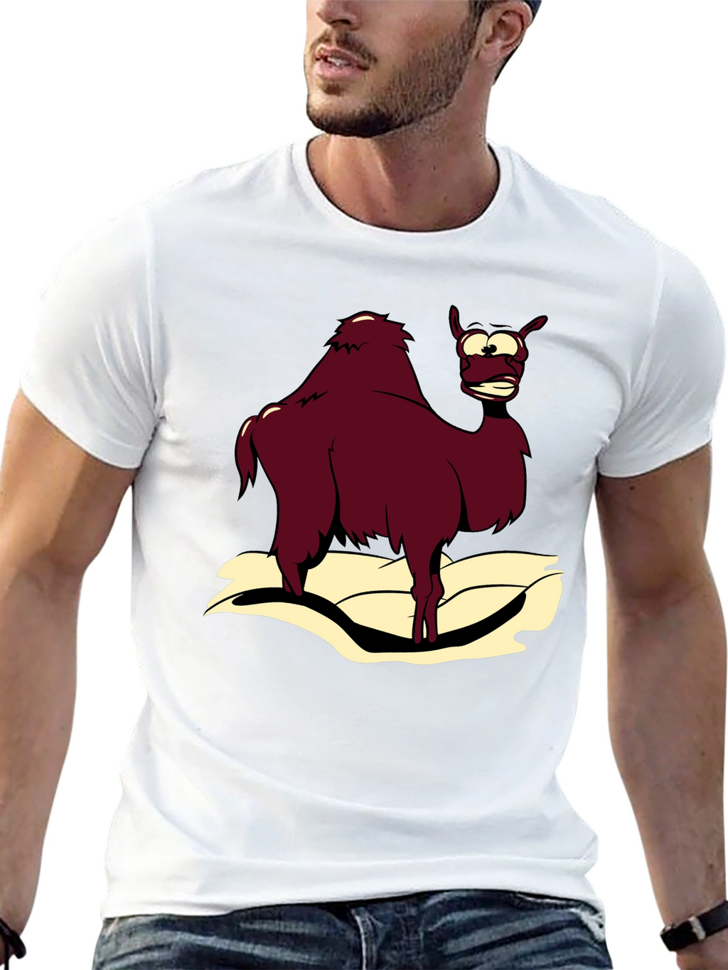 Funny Cartoon Camel T-Shirt