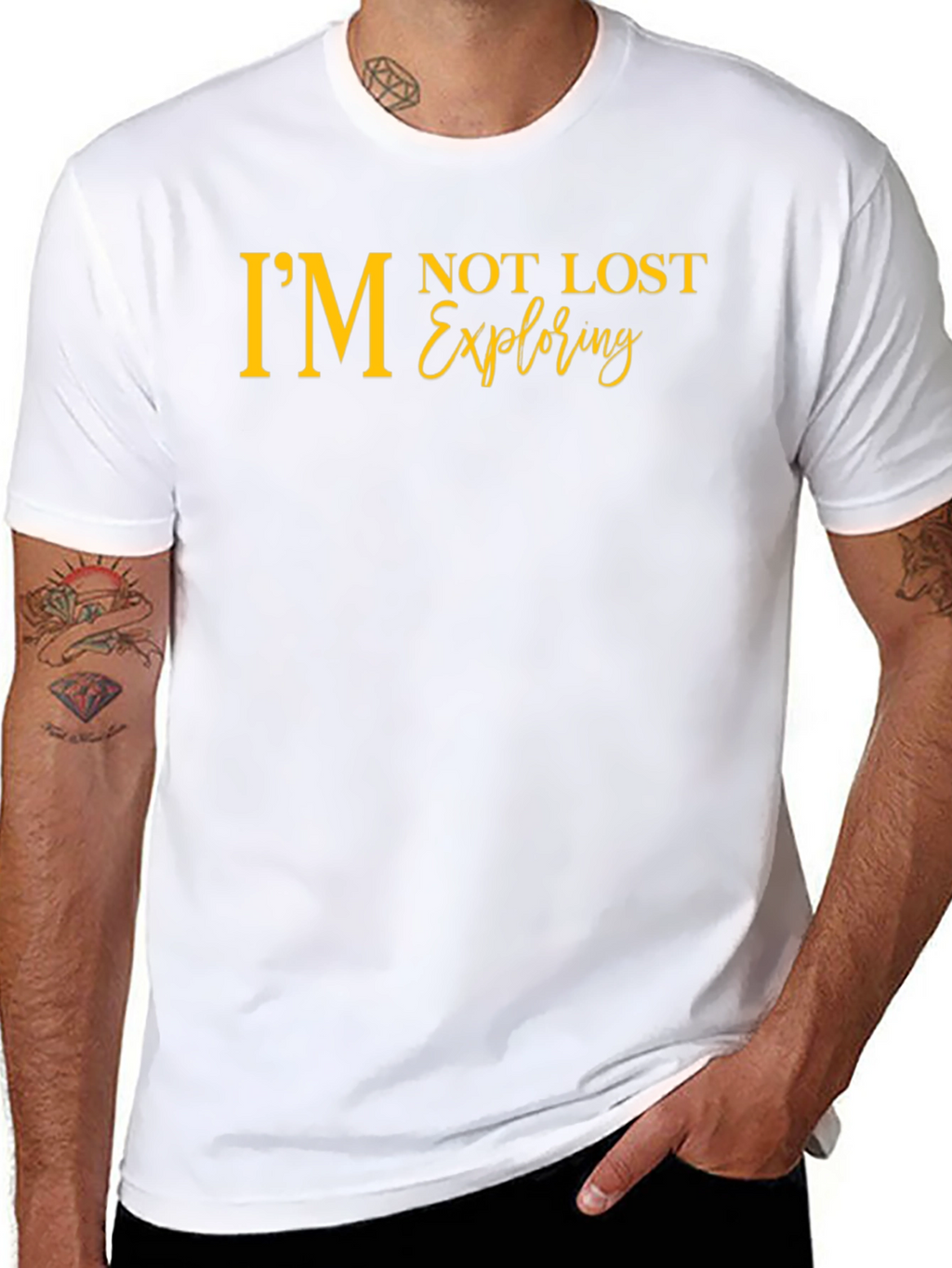 Im Not Lost Exploring Graphic Tee