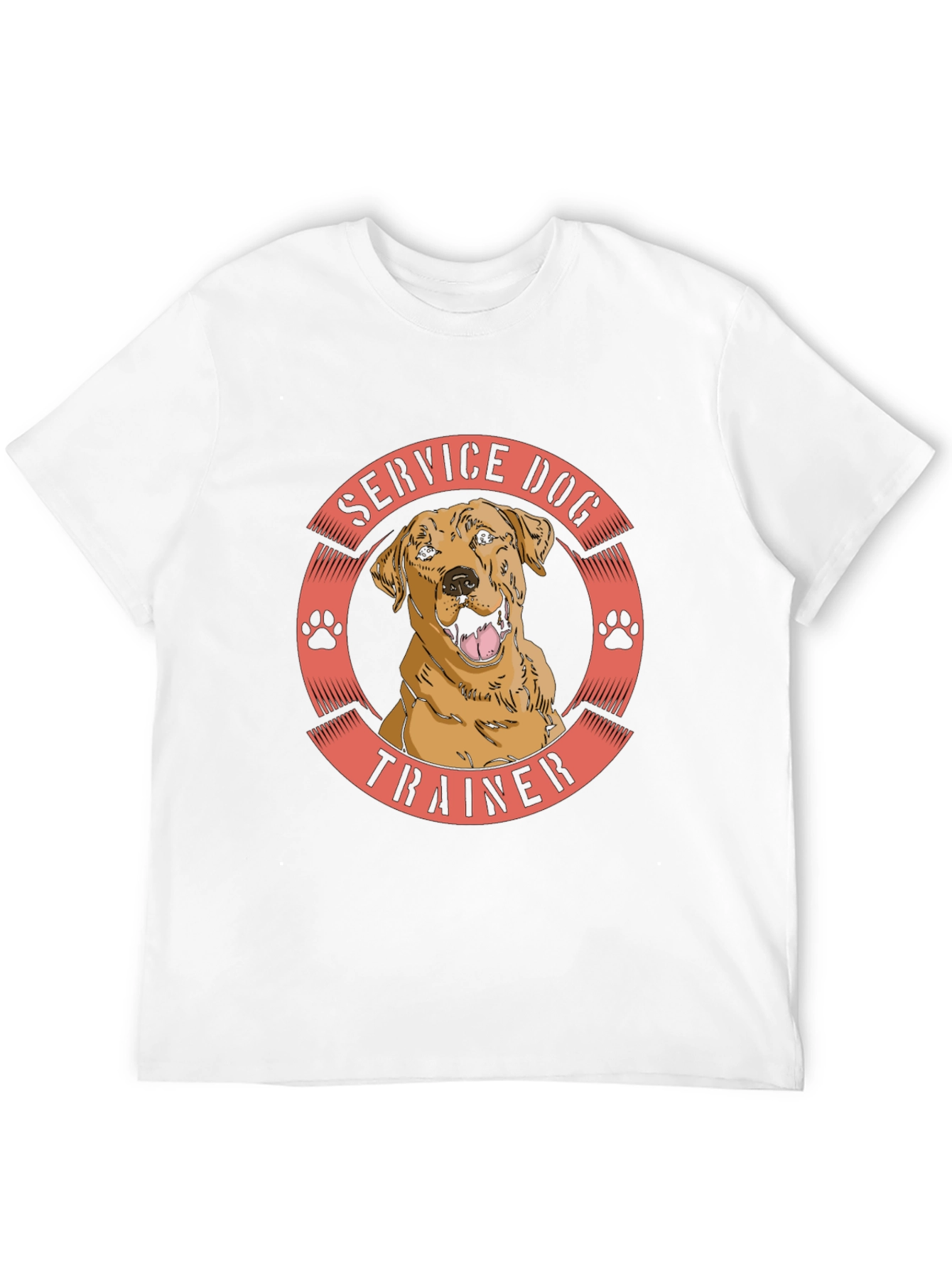 Service Dog Trainer T-Shirt - Black