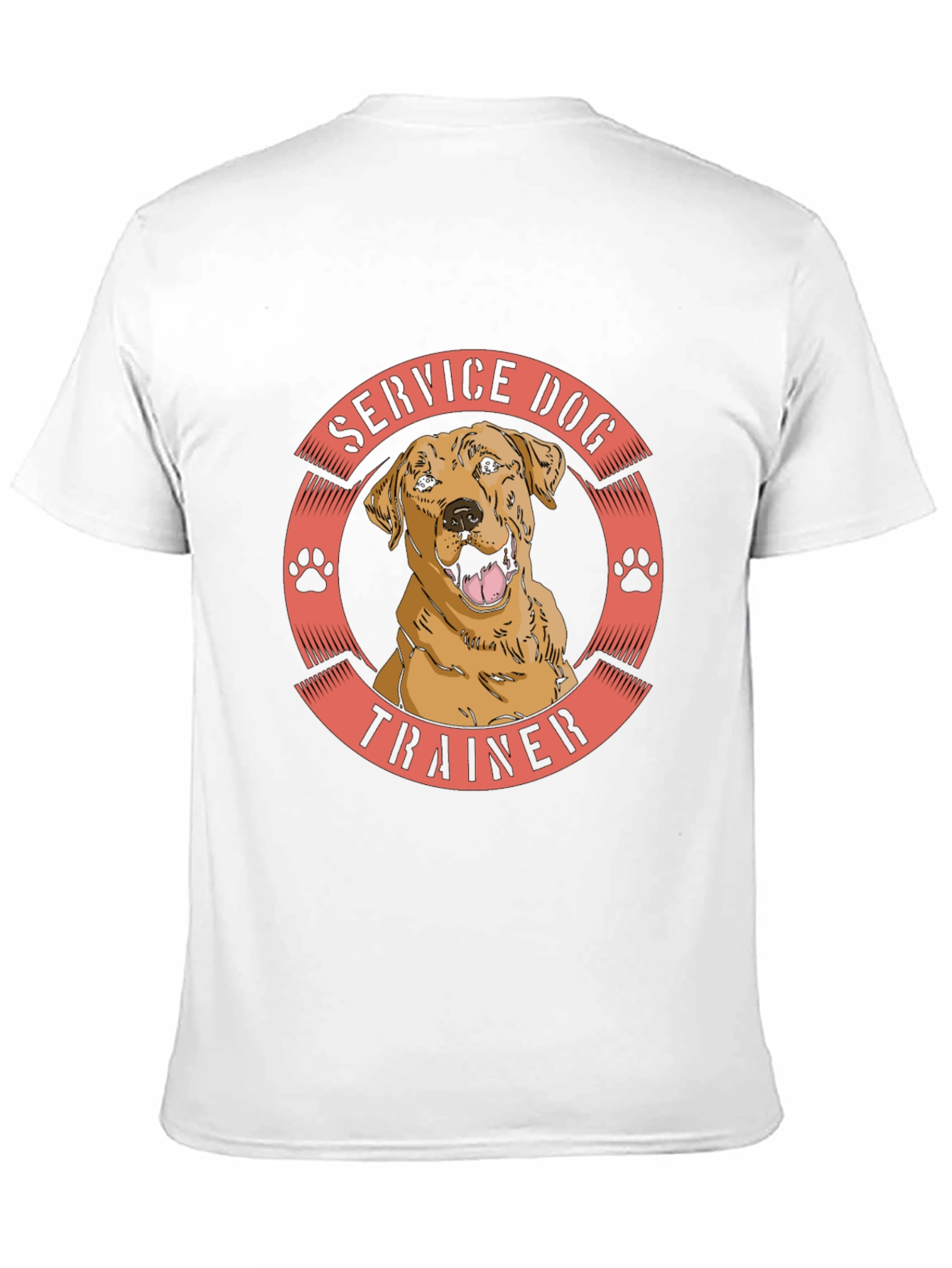 Service Dog Trainer T-Shirt - Black
