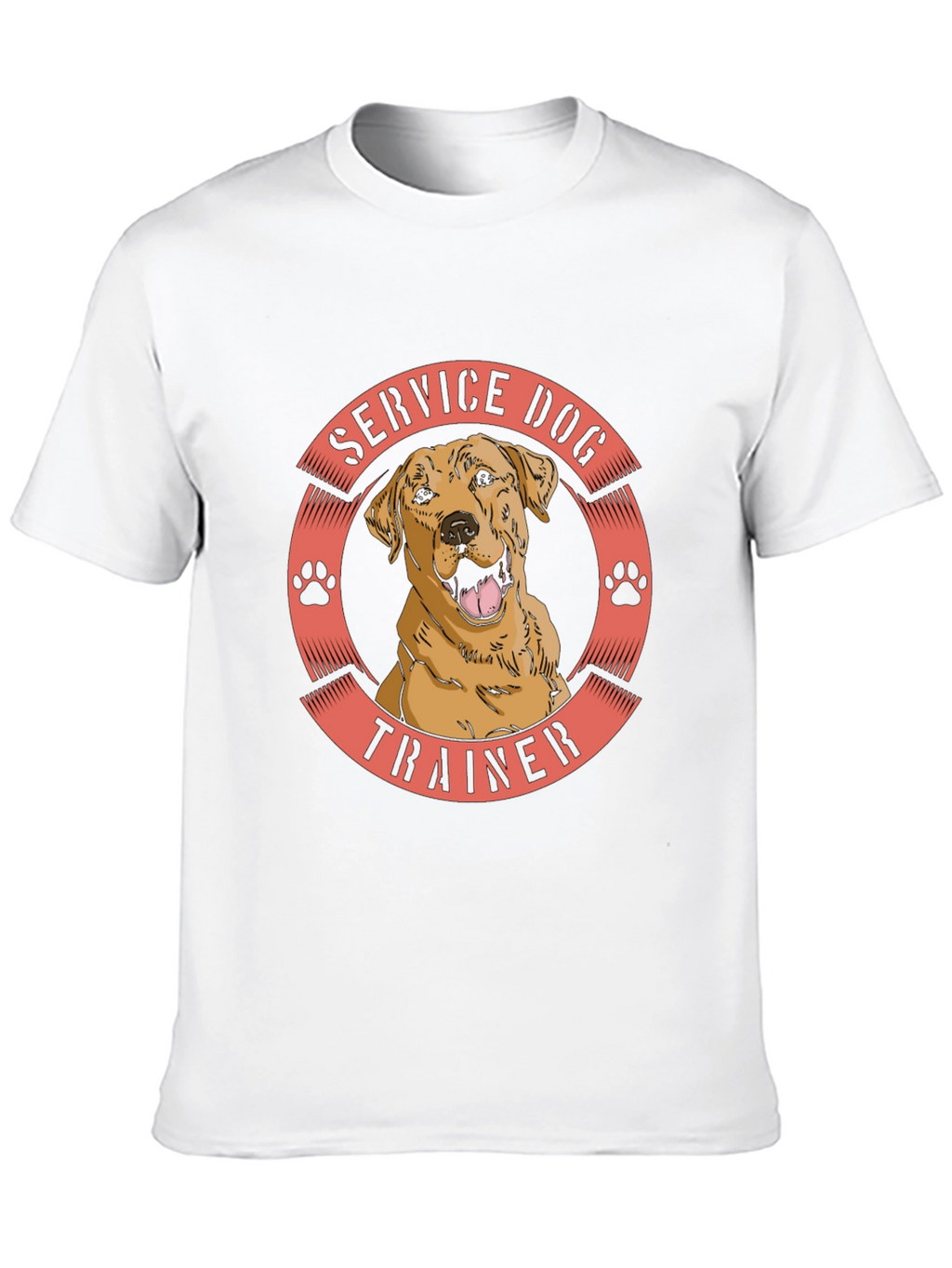 Service Dog Trainer T-Shirt - Black