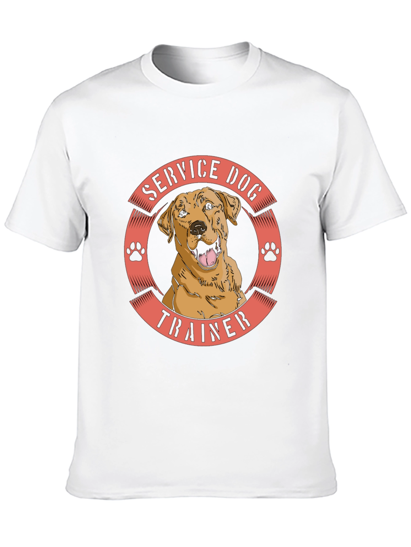 Service Dog Trainer T-Shirt - Black
