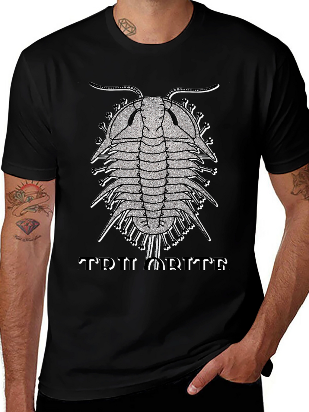 Trilobite Graphic Tee - Prehistoric Style