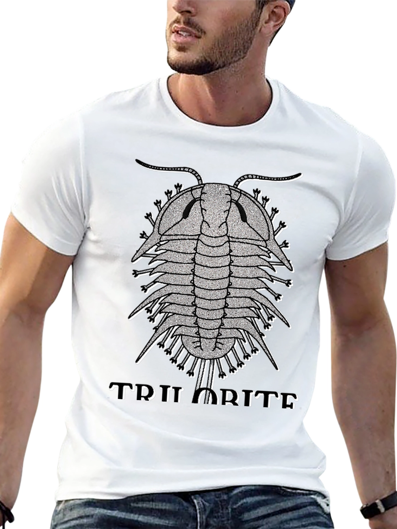 Trilobite Graphic Tee - Prehistoric Style