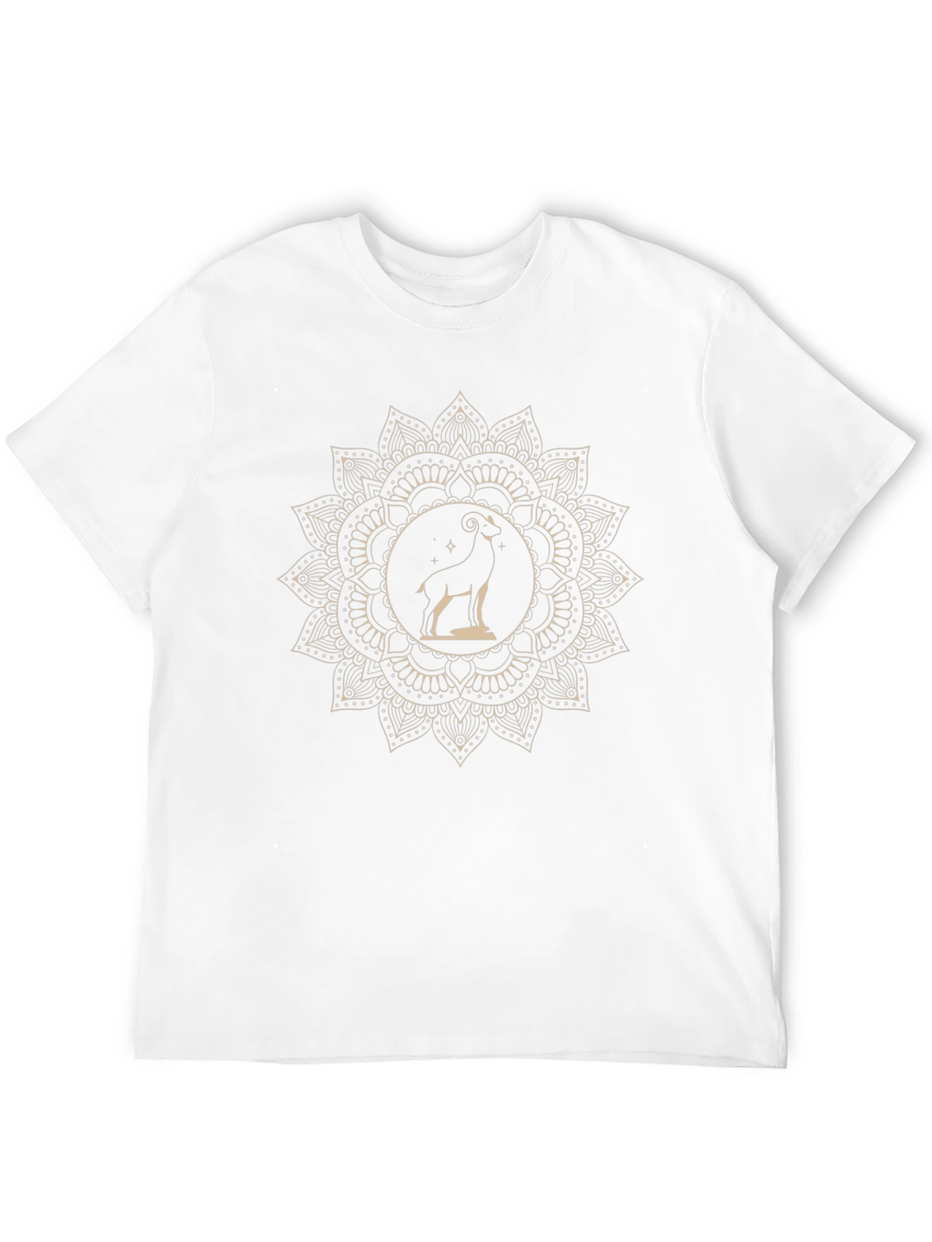 Aries Zodiac Mandala Graphic Tee