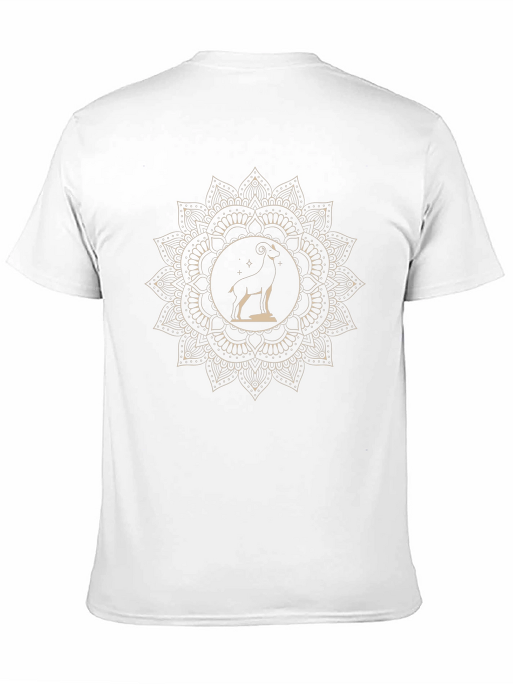 Aries Zodiac Mandala Graphic Tee