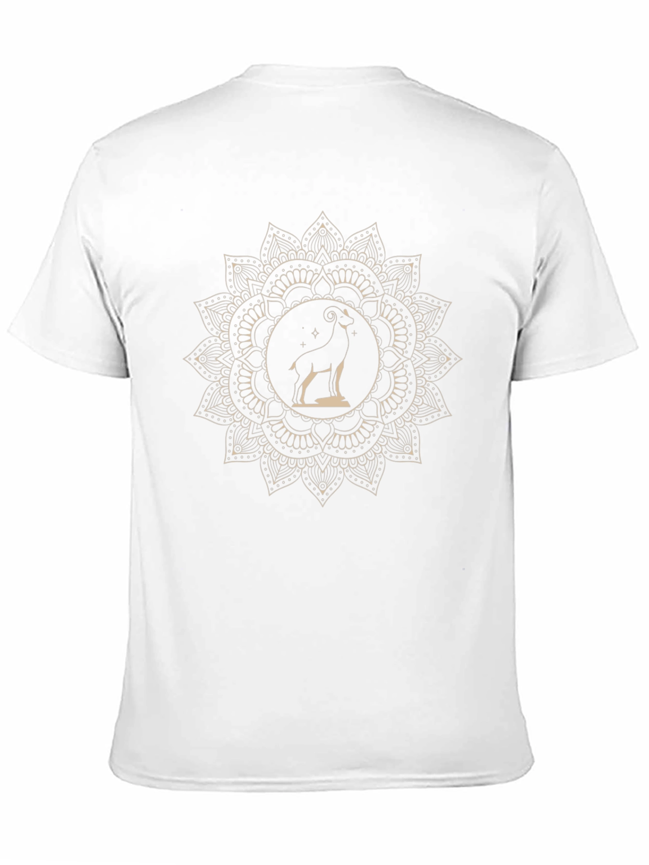 Aries Zodiac Mandala Graphic Tee