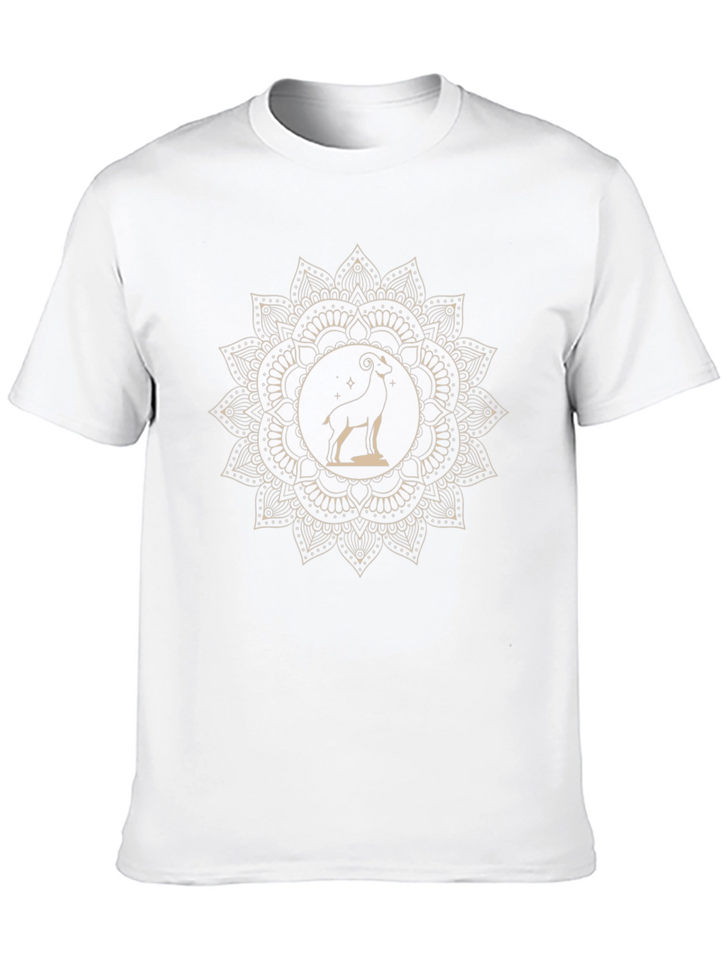 Aries Zodiac Mandala Graphic Tee