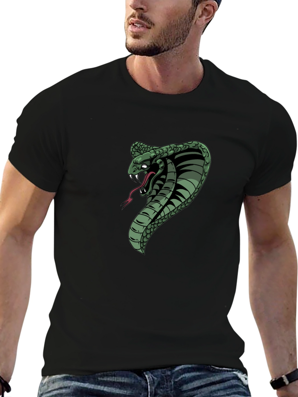 Black Cobra Graphic Tee