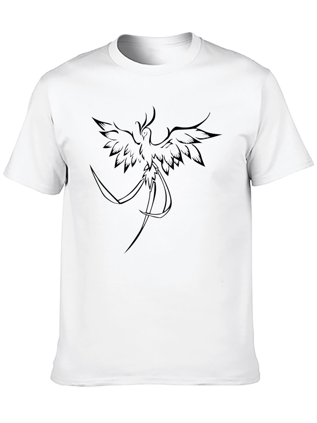 Phoenix Graphic Black T-Shirt