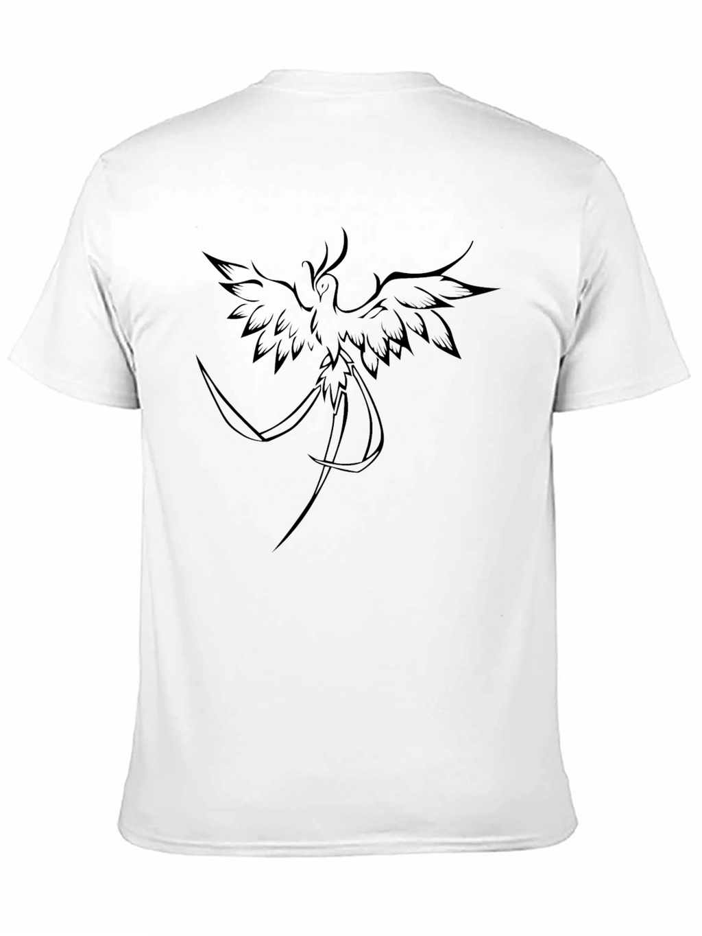 Phoenix Graphic Black T-Shirt