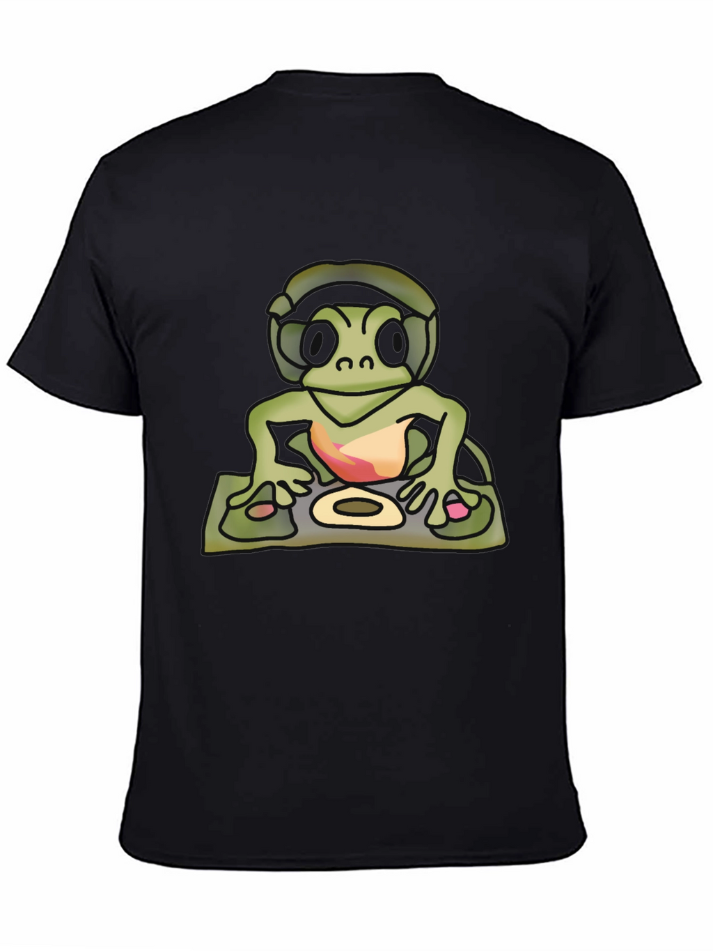 DJ Turtle Graphic T-Shirt