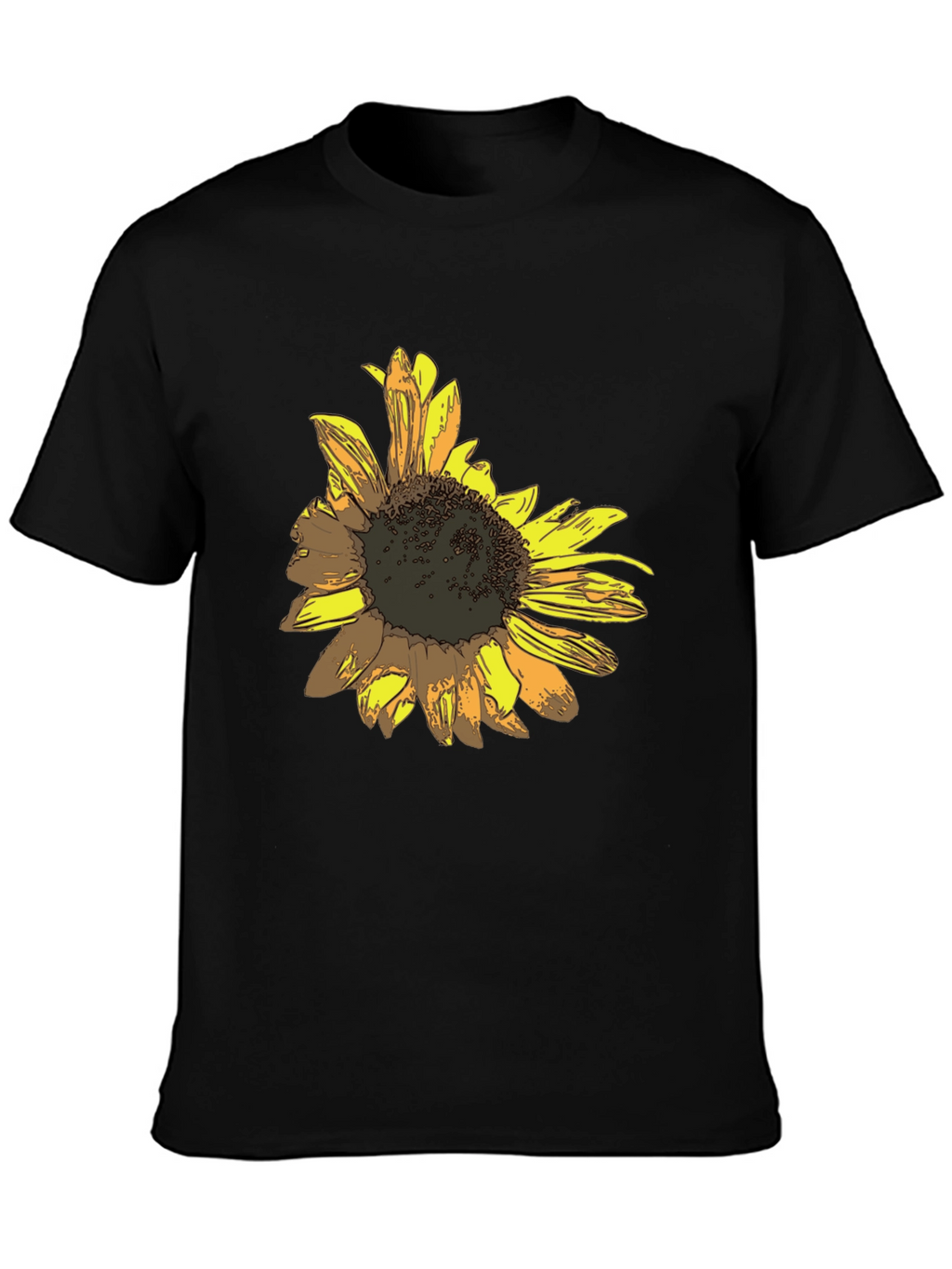 Sunflower Graphic Print T-Shirt