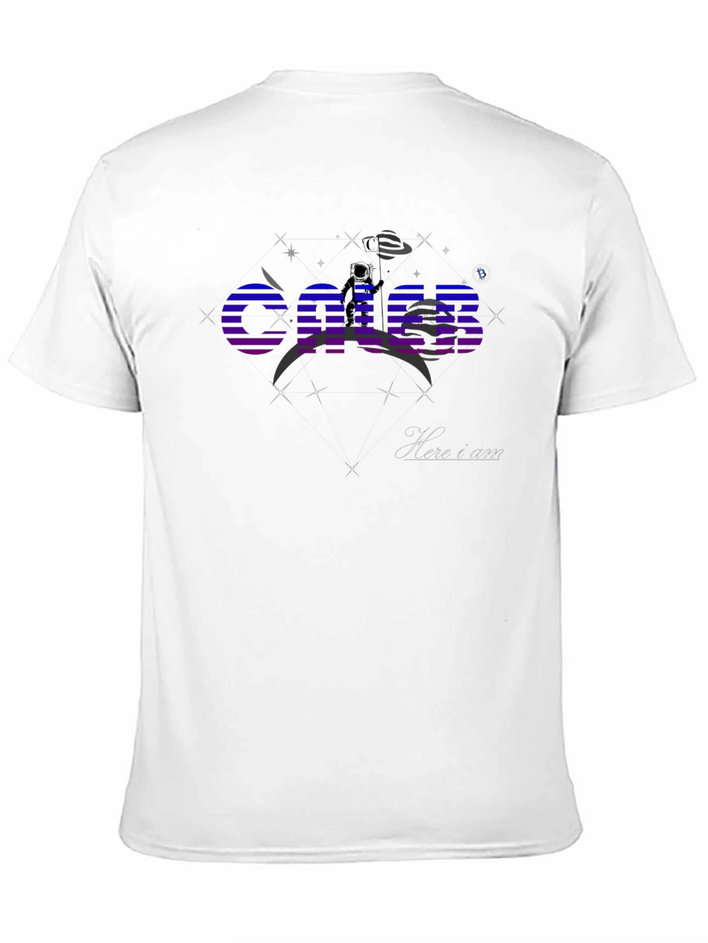 Cosmic Horizon T-Shirt - Space Astronaut Design