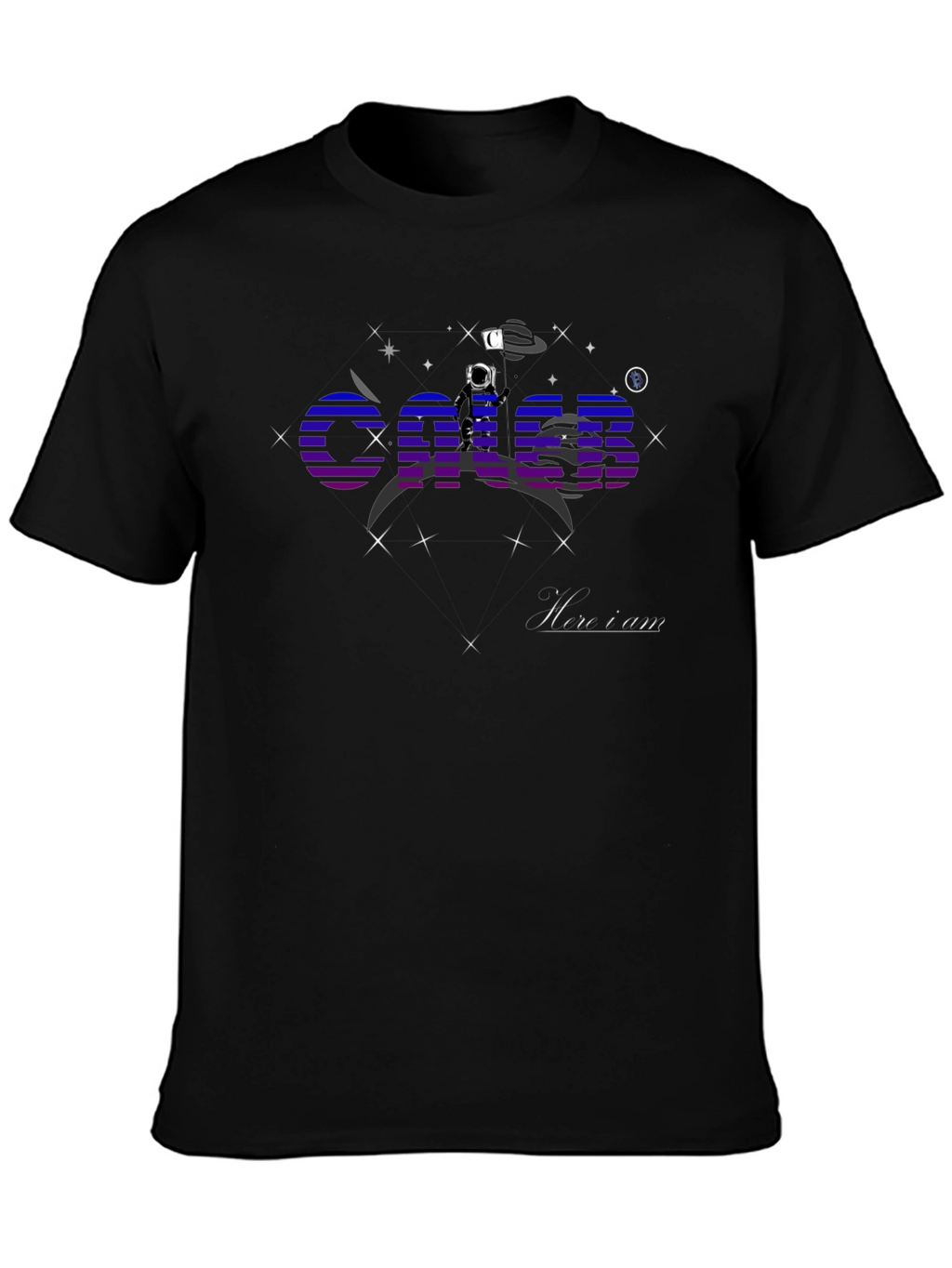 Cosmic Horizon T-Shirt - Space Astronaut Design