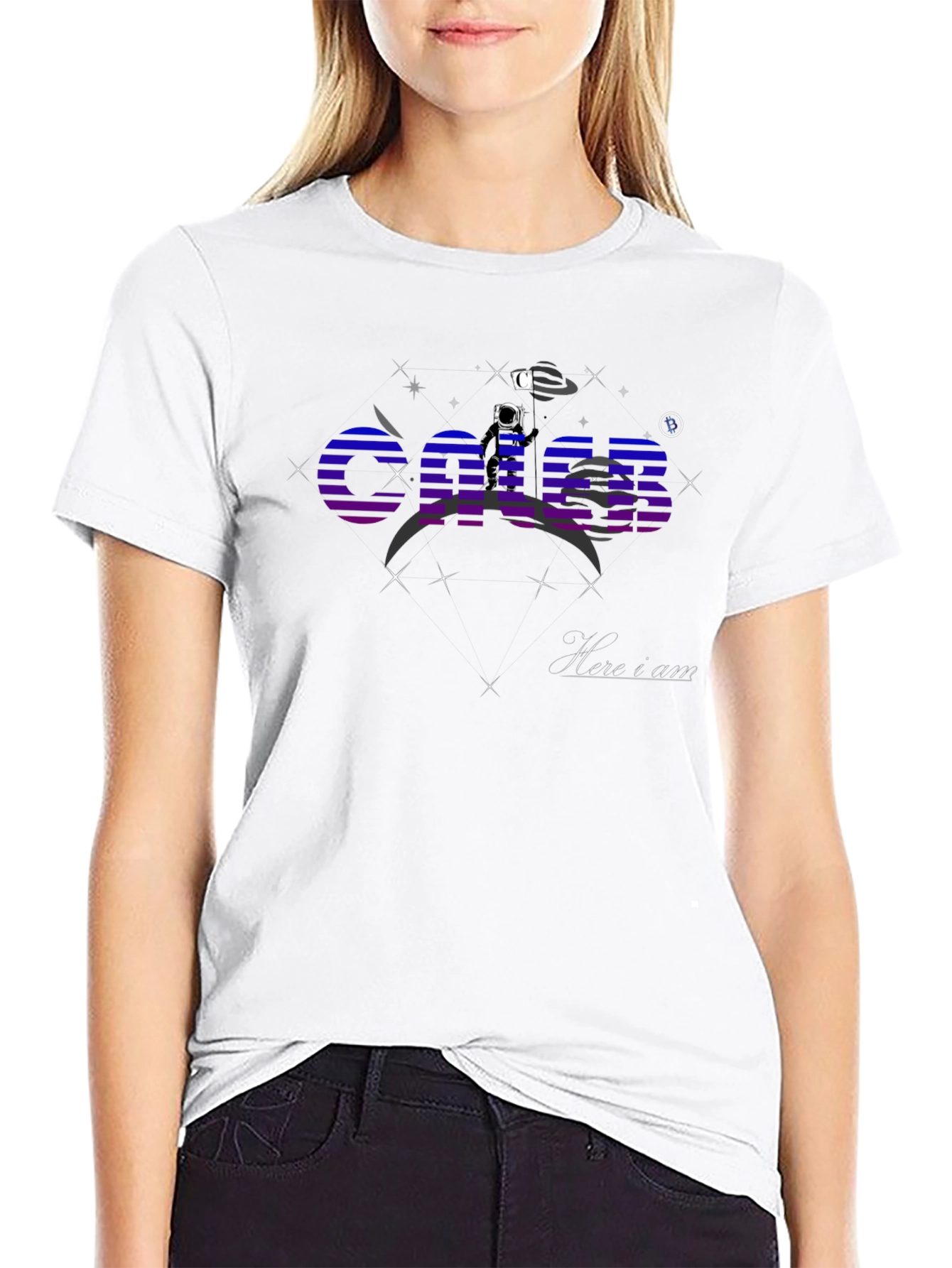 Cosmic Horizon T-Shirt - Space Astronaut Design