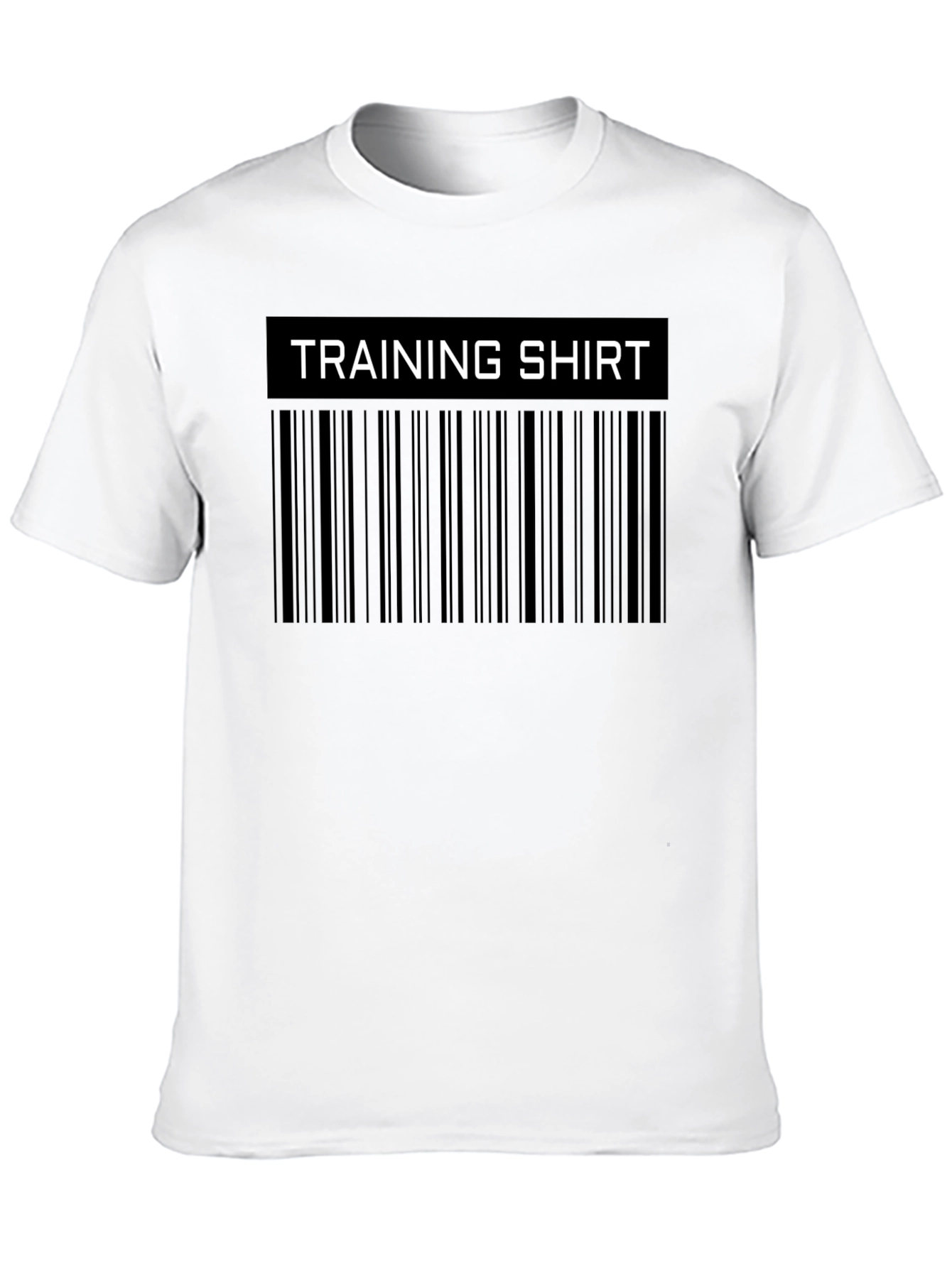 Training Shirt Barcode Graphic Tee