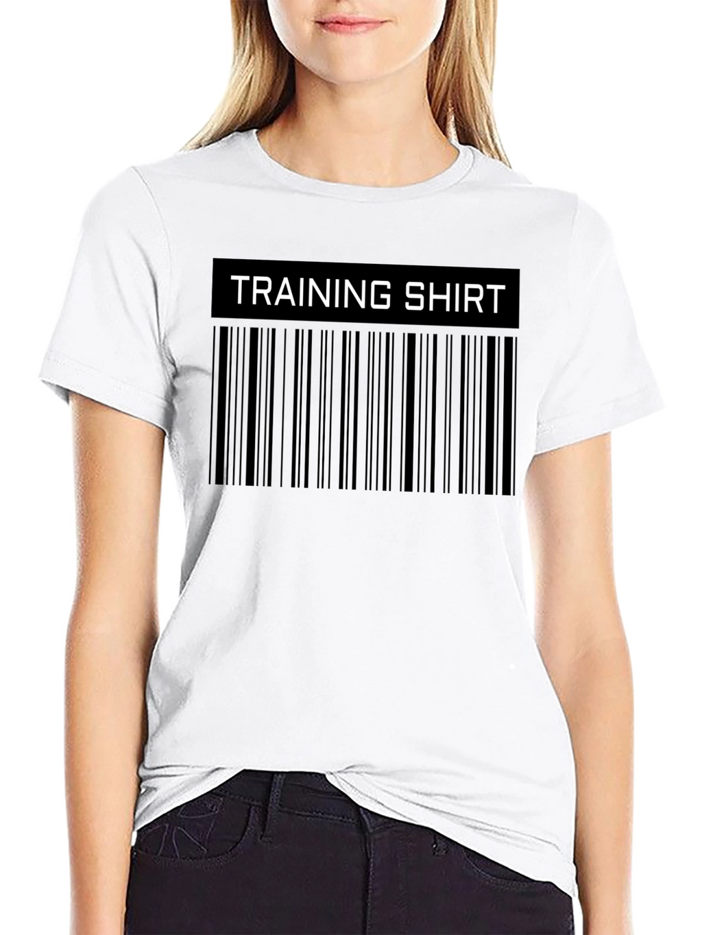 Training Shirt Barcode Graphic Tee