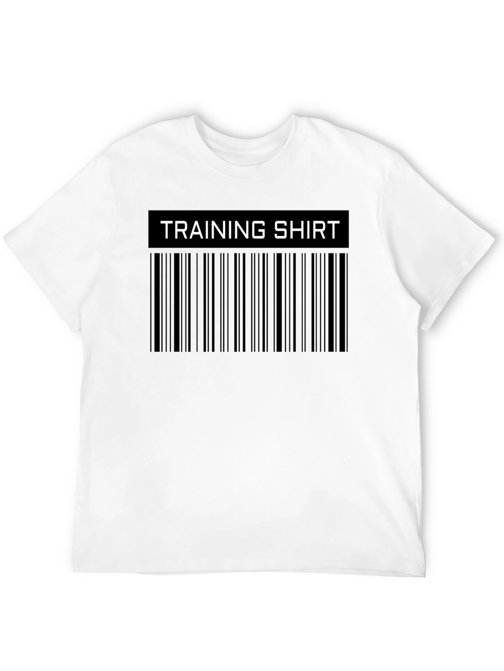Training Shirt Barcode Graphic Tee