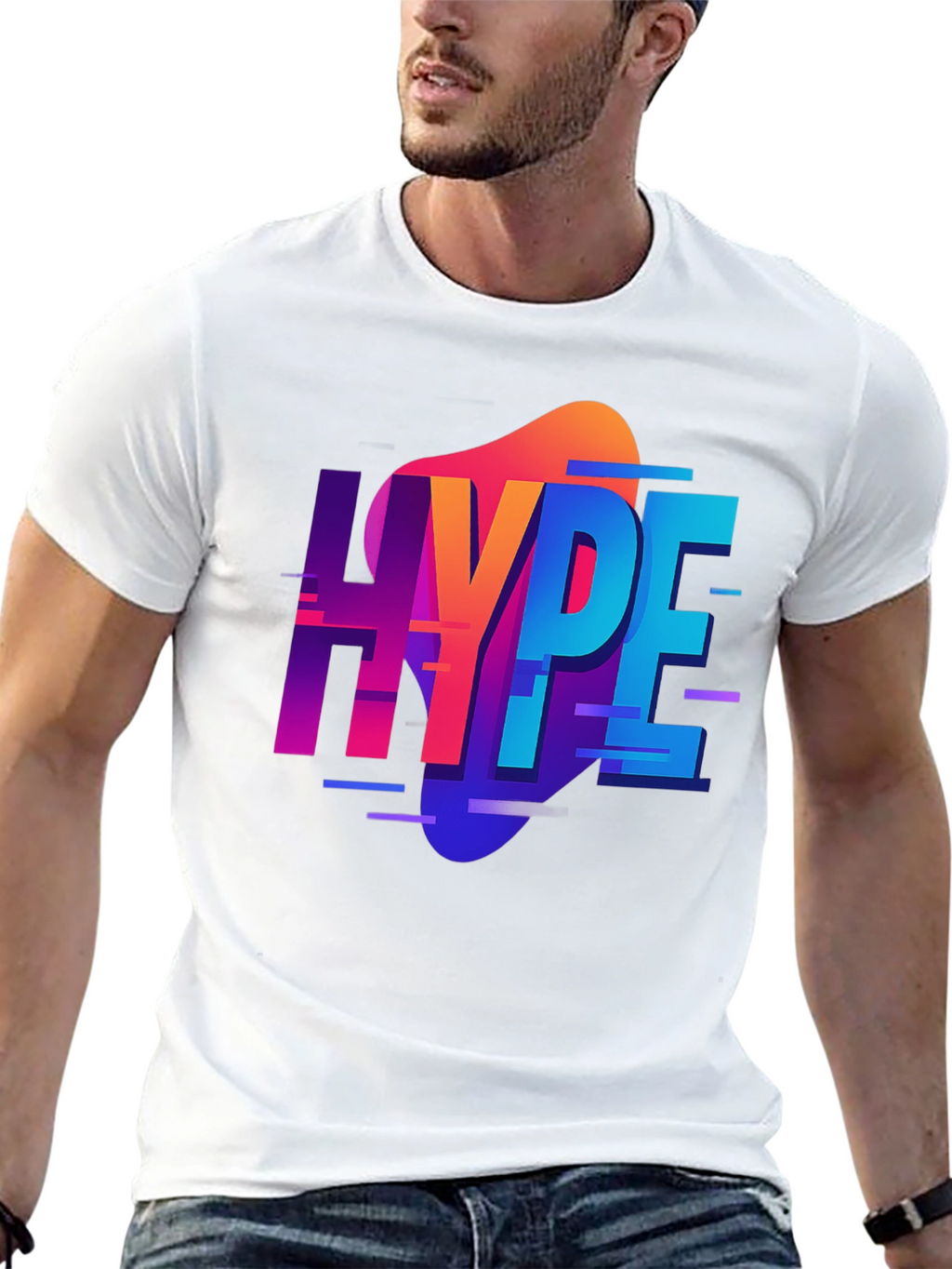 Hype Graphic Tee - Trendy Streetwear Shirt