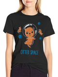 Otter Space Graphic T-Shirt
