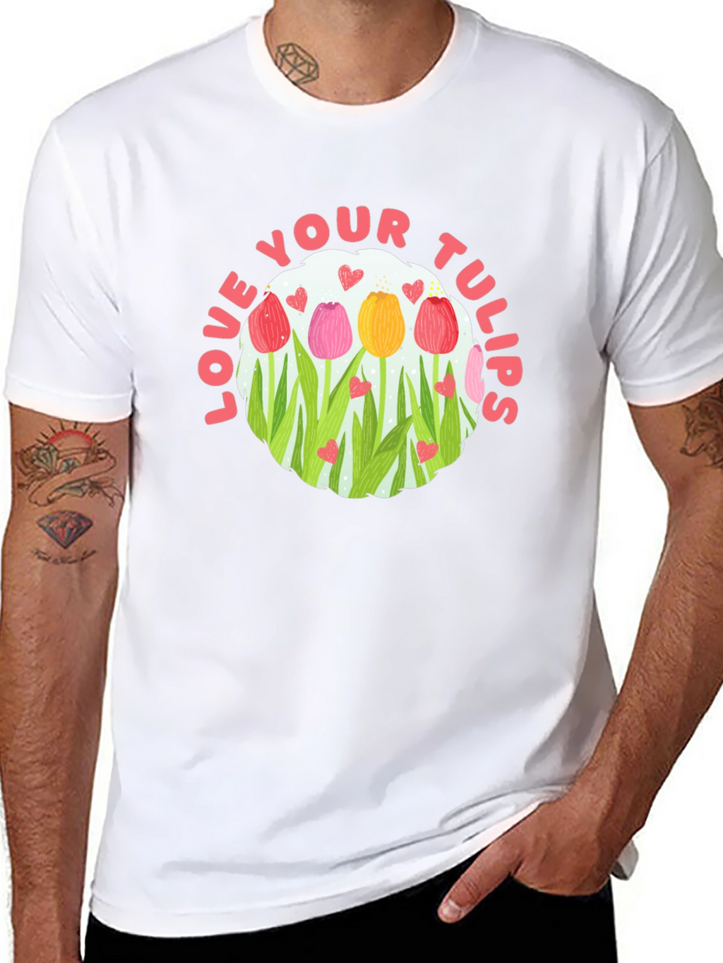 Love Your Tulips Graphic Tee