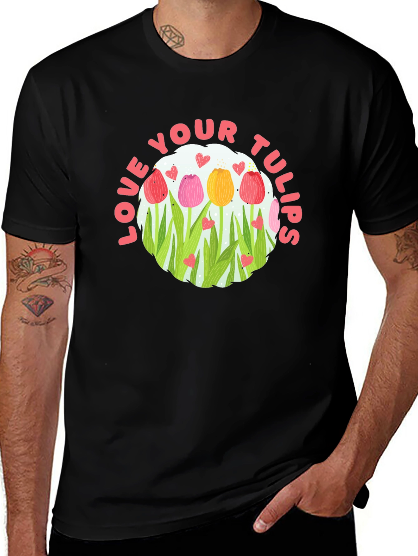 Love Your Tulips Graphic Tee