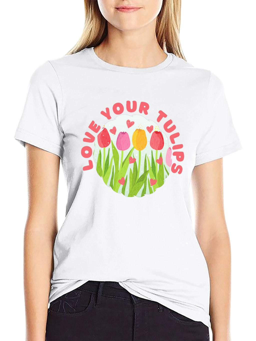 Love Your Tulips Graphic Tee