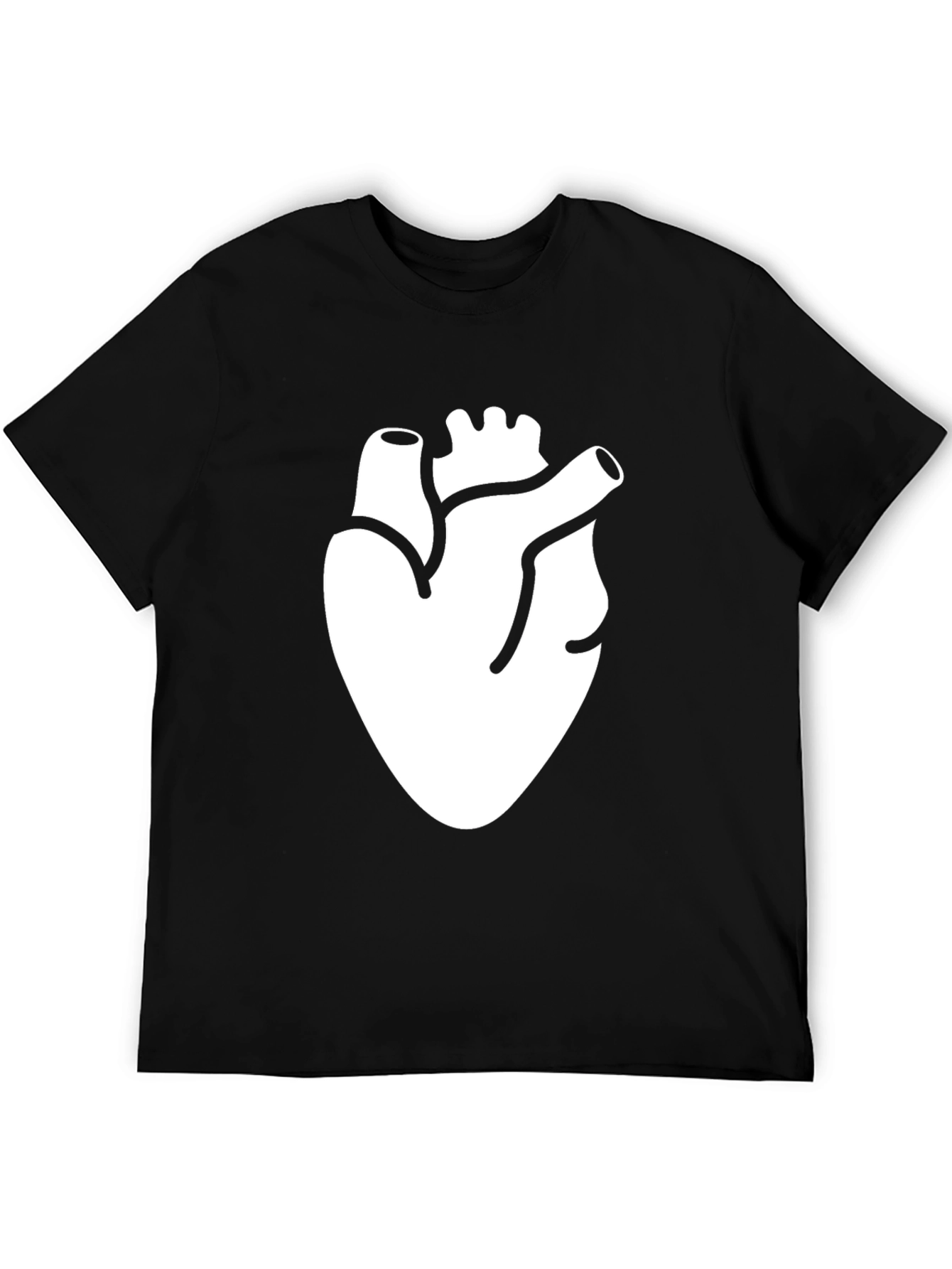 Anatomical Heart T-Shirt - Black
