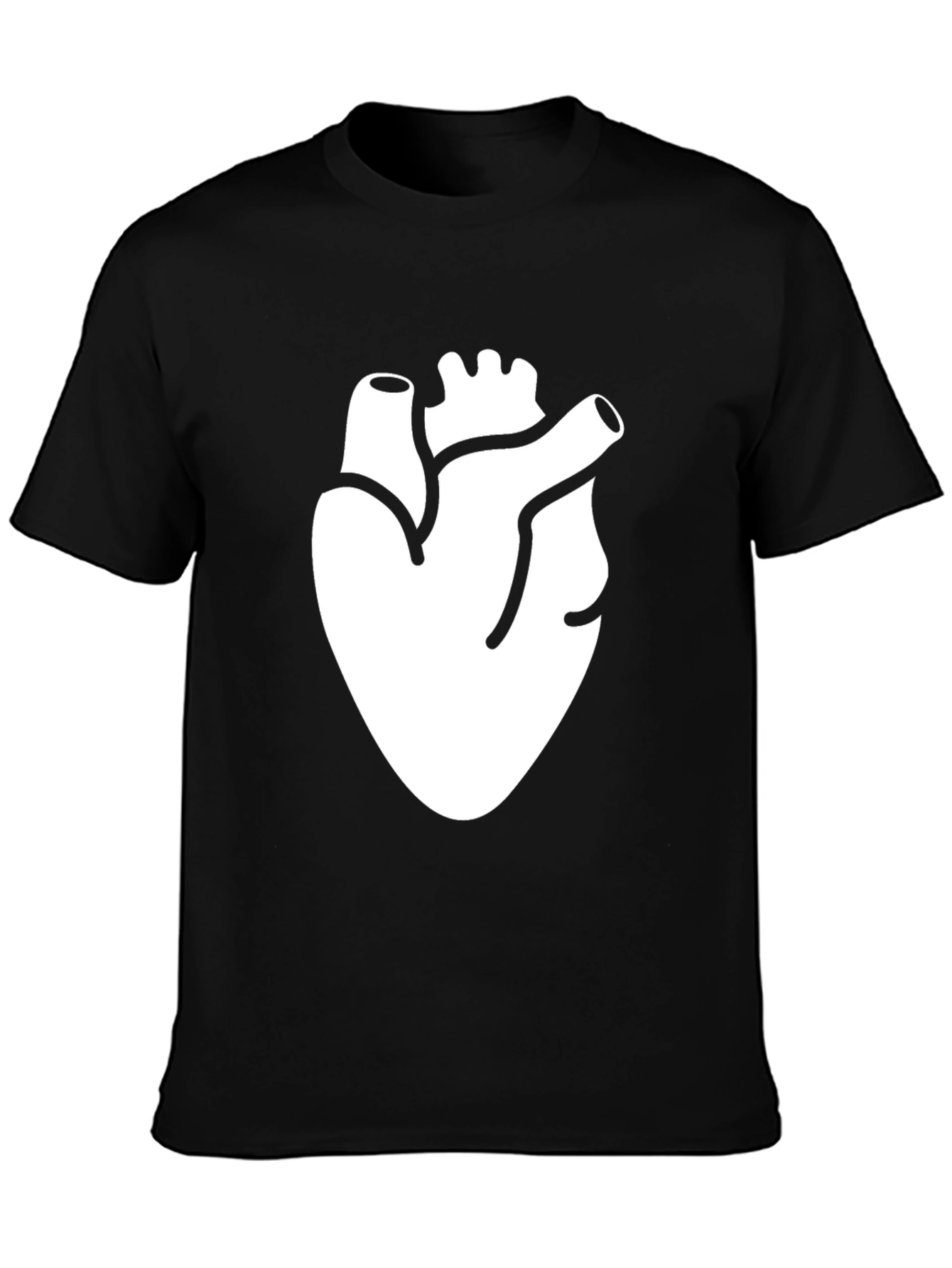 Anatomical Heart T-Shirt - Black