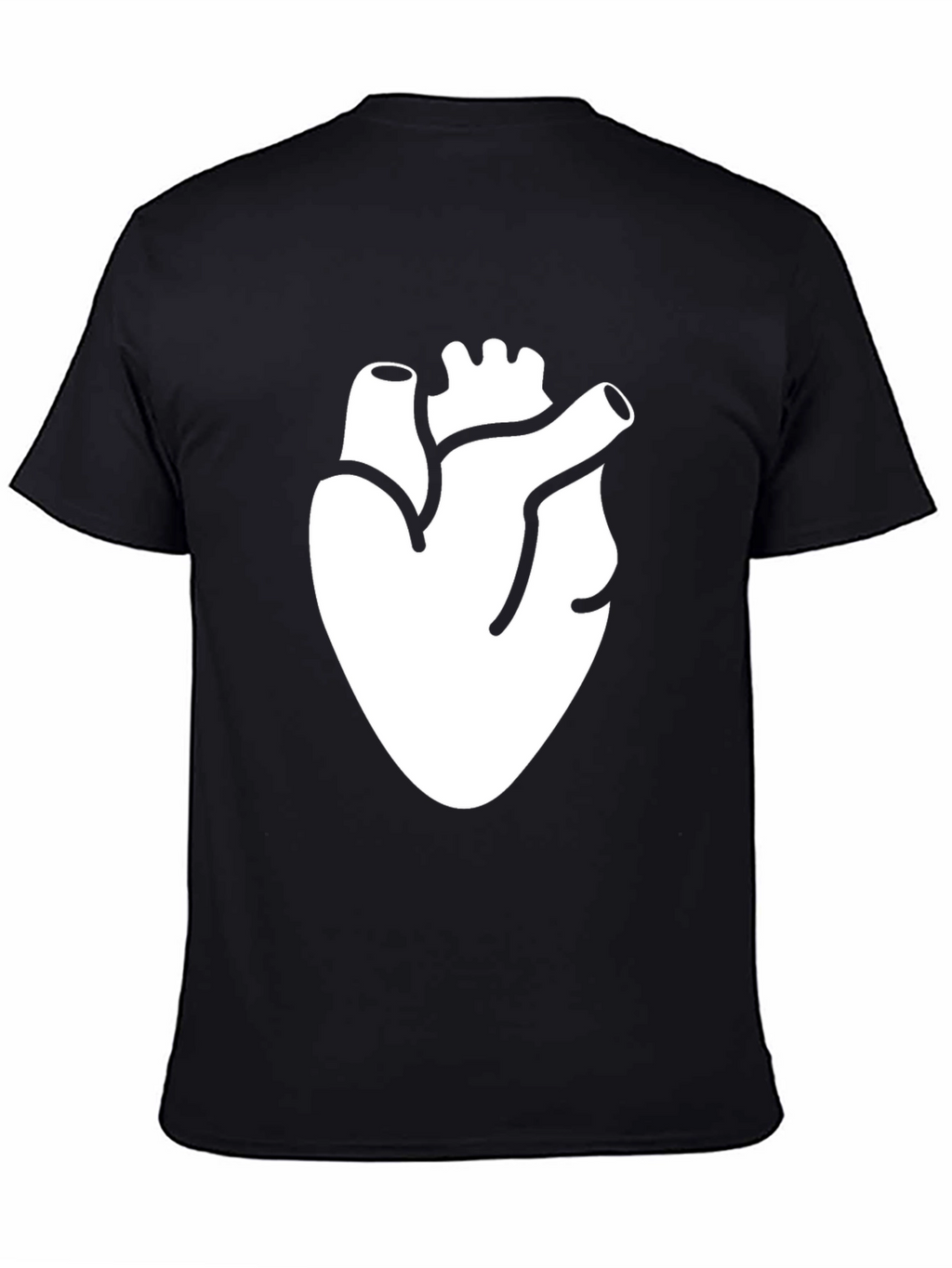 Anatomical Heart T-Shirt - Black