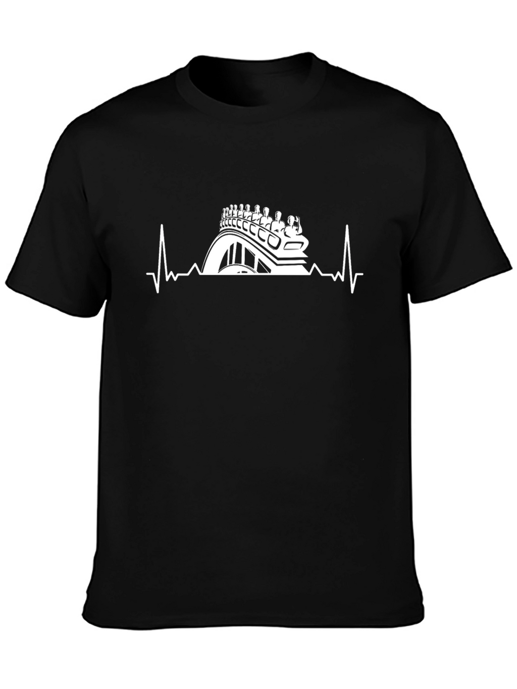 Roller Coaster Heartbeat T-Shirt