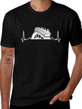 Roller Coaster Heartbeat T-Shirt
