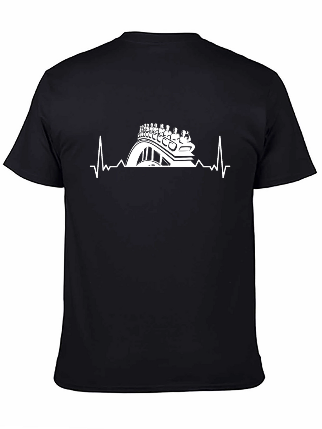 Roller Coaster Heartbeat T-Shirt