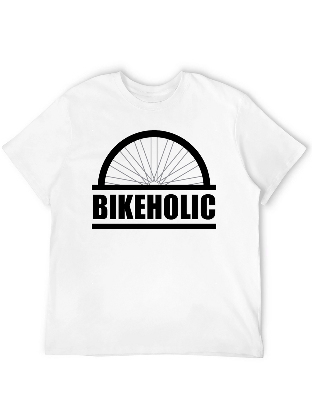 Bikeholic Graphic Tee - Cycling Enthusiast Shirt