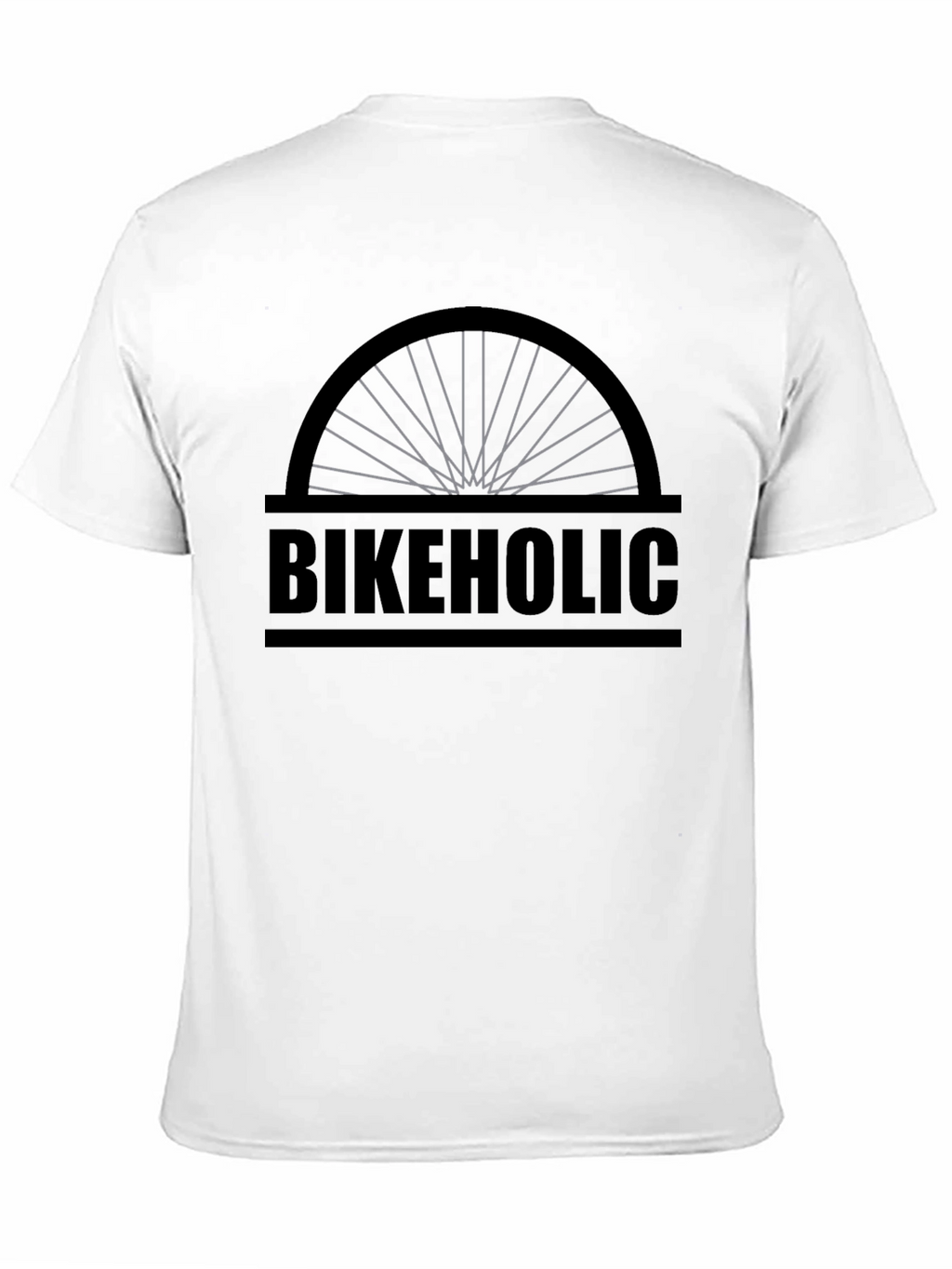 Bikeholic Graphic Tee - Cycling Enthusiast Shirt